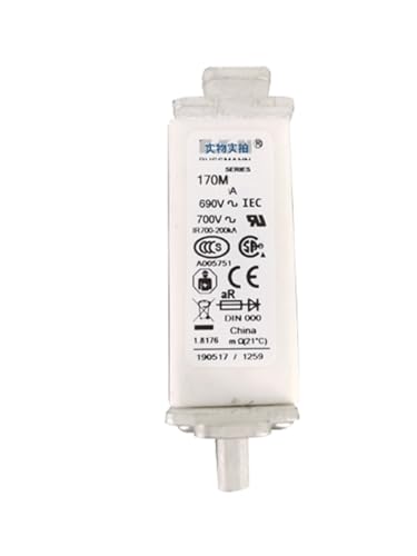 Fusible CC à soufflage rapide 170M6258 à coupure instantanée contre les surcharges