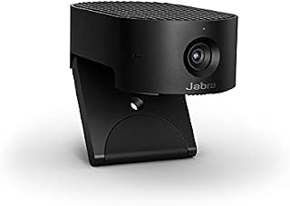 Jabra PanaCast 20 4K Video Conferencing Camera - Flexible Plug & Play Personal Video Solution Webcam with AI-powered 4K Ultra-HD, Intelligent Zoom and Lighting Optimization