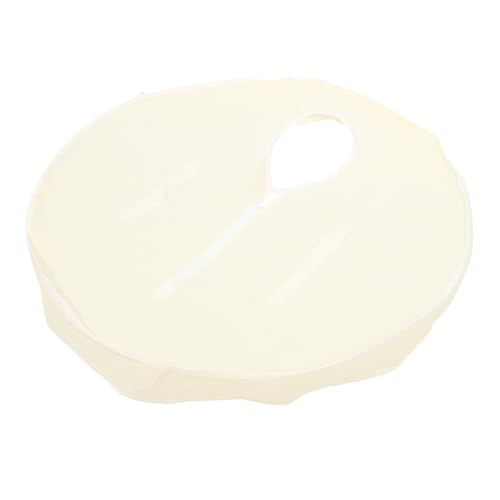 minkissy 折りたたみ風呂蓋 浴槽 蓋 折りたたみ可能な浴槽の洗面台の蓋 浴槽の蓋を保温する 折りたたみ浴槽蓋断熱 折りたたみバスタブアクセサリー 浴槽の取替え蓋 不織布 Beige