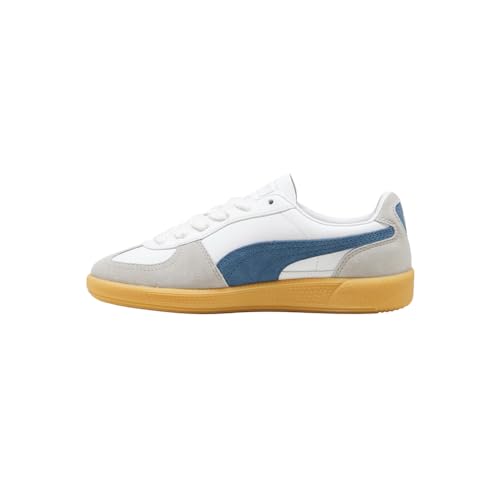 PUMA Kids Boys Palermo Leather Lace Up Sneakers Shoes Casual - White - Size 5.5 M3