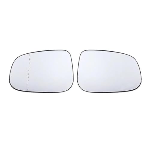 Vitre de rétroviseur pour Jaguar XF XFL 2009-2023 avec miroir chauffant et objectif caméra
