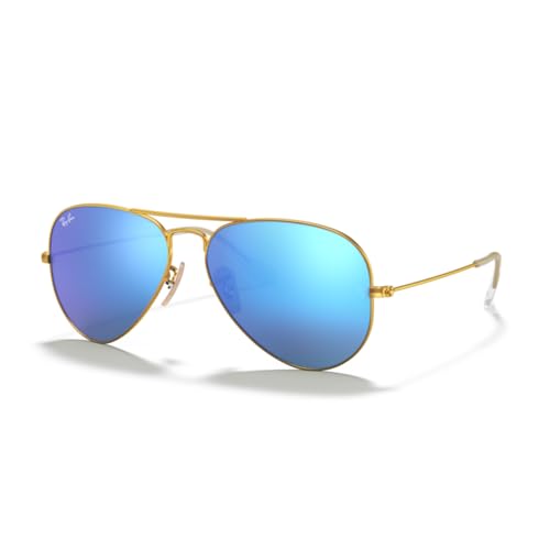 Ray-Ban Unisex RB3025 Aviator Polarized Sunglasses 58mm