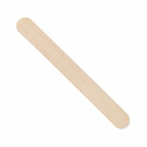 medline wood tongue depressors non-sterile 6 inch 500 count pack of 10