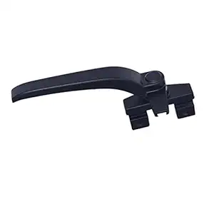 Lina Trading Window Handles Casement Locking Handle Fittings for Doors Black Left