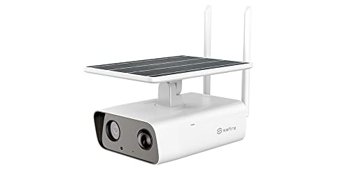 Safire Cámara de vigilancia 4 MP con panel fotovoltaico SF-IPB040W-4YSOLARPIR-4G