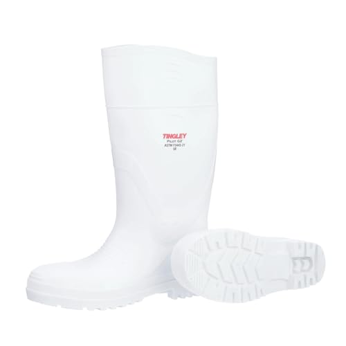 Tingley Pilot G2 31168 Plain Toe Knee Boot, Men's 12, White by TINGLEY - Image 3