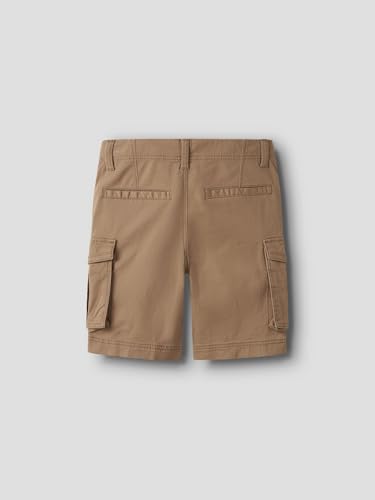 NAME IT Jungen Nkmryan Reg Twi L Shorts 6776-ba Noos Cargos, Kelp, 164 EU