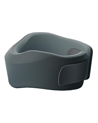 Image of Memory Foam Neck Brace for Sleeping, Neck Support Soft Cervical Collar Medium Size Fits Neck Circumference 13.78-16.54 inch (35-42 cm) Height 3.15-3.54 inch (8-9 cm)