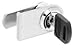 CRL RH Chrome Plated Lock for Cabinet Swinging Glass Doors - Keyed Alike