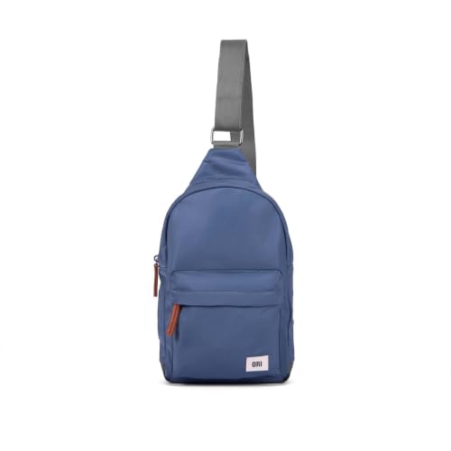 Image of ORI LONDON Crossbody Bag - Nylon Travel Sling Bag for Women & Men with Chunky Zippers - The Willesden