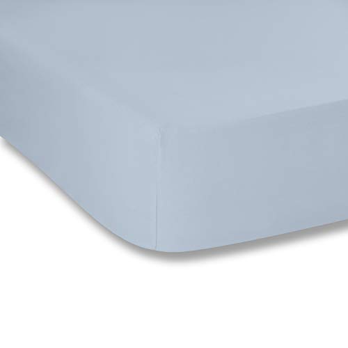 Percale Bianca plain dyed blue parure pour rafraîchir les nuits d'été chaudes - 7