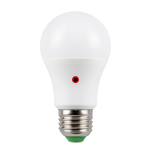 Lampadina Led 9W E27 Con Doppio sensore Crepuscolare Accende e Spegne da sola