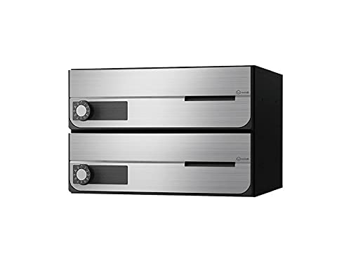 Amazon.co.jp: ナスタ(NASTA) ポスト 前入前出 防滴タイプ 3戸用 静音