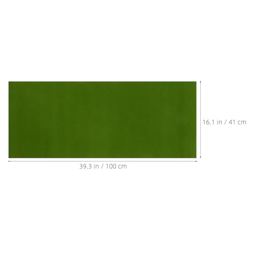 Césped flocado verde para maquetas ferroviarias y modelos de fútbol, pack de 2 2