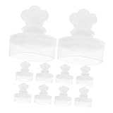 Cabilock 10pcs Hot Water Bottle Cover Leakproof White Sealing Plugs for Hot Water Sack