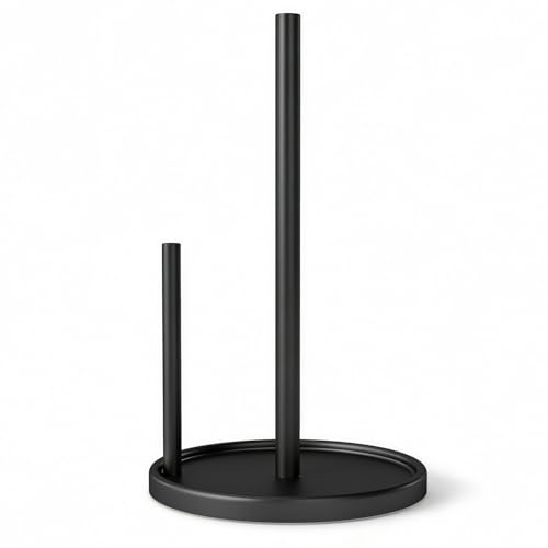 Jesginboo Paper Towel Holder Countertop, Black