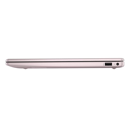 Image of HP 14 inch Business Laptop Computer with 1-Year Office 365, Intel Quad-Core N150 Processor, 128GB UFS, 4GB RAM, Windows 11 Home, Tranquil Pink