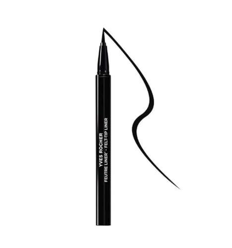 Delineador líquido negro punta fina Yves Rocher 0.55ml miniatura 3
