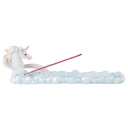 StealStreet SS-G-91888 Winged Unicorn Horse with Rainbow Clouds Incense Fragrance Holder