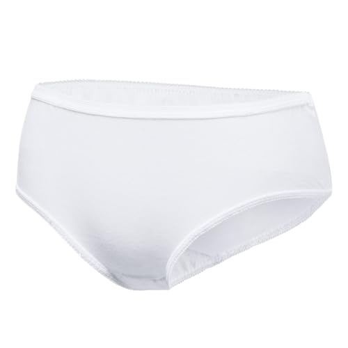 Image of 20 /10 /5 Pack Women's Disposable 100% Cotton Underwear Ladies Briefs Panties for Travel Hotel Spa Hospital Stays Emergencies