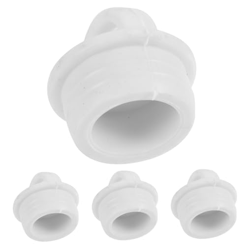 Image of Mop Bucket Plug - 4Pcs Leakproof Rubber Drain Stoppers for Buckets Durable Sealing Accessories for Sinks and Washbasins