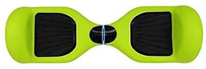 Skateflash - 2x1 Funda Extra de Regalo - Funda de Silicona para Hoverboard 6,5" Universal - Protección antichoque Anti arañazos - Funda para monopatín eléctrico (Green) Cover