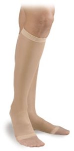 BSN Medical/JobstH20403 Activa Sheer Therapy Stocking, Knee High, Open Toe, 15-20 mmHg, Nude, Size C, Pair