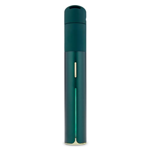 Puffco Pivot Concentrate Pen Compatible with Wax Shatter Resin 3D ceramic chamber Magnetic Mouthpiece 4 Heat Settings Aluminium Body (No Nicotine) (Pine Green)