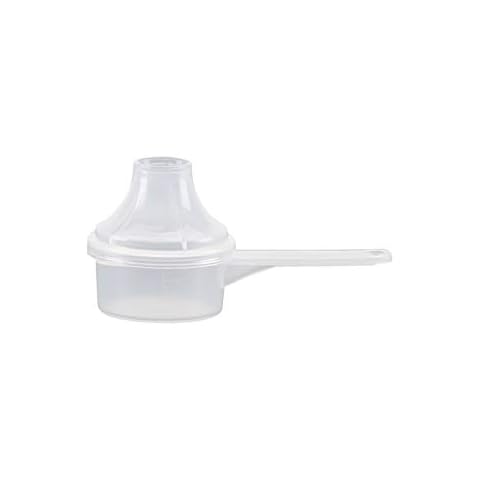 Plastic Measuring Scoop with Funnel, The Scoopie (15 cc | 1 tablespoon | 15 mL) Measuring Spoons for Powders, Coffee, Pet Food, Protein, Spices and Other Dry Goods (Pack of 1, Opaque, No Cap) Cover