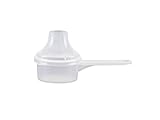 Plastic Measuring Scoop with Funnel, The Scoopie (15 cc | 1 tablespoon | 15 mL) Measuring Spoons for Powders, Coffee, Pet Food, Protein, Spices and Other Dry Goods (Pack of 1, Opaque, No Cap)