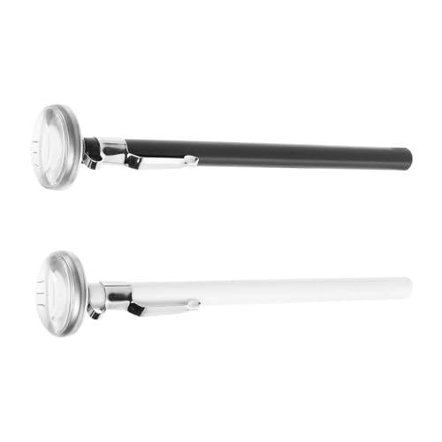 Housoutil 2pcs Bottle & Food Thermometer with Dial