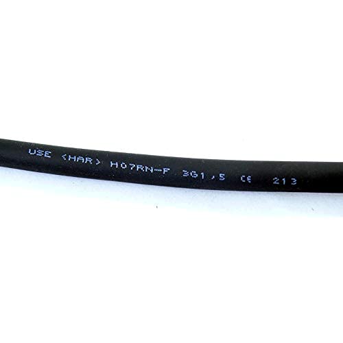Cavo neoprene nero gommato multipolare flessibile h07rnf 3x1,5mm 25 metri | Leroy Merlin Cavo neoprene nero gommato multipolare flessibile h07rnf 3x1,5mm 25 metri | Leroy Merlin