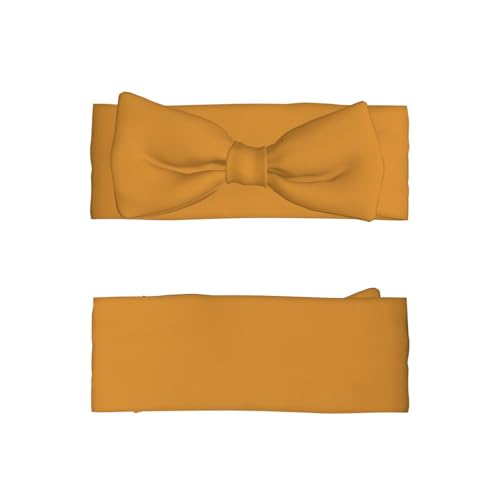 apricot Bow Hair Accessories, Children's Elastic Bow Headband 0-6 Months, Newborn, Baby, Toddler Hair Accessories2