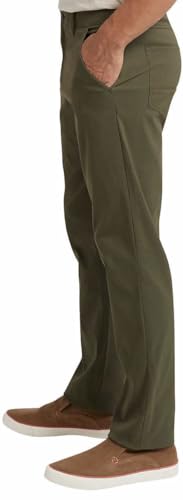 Weatherproof Vintage Mens Lightweight Excursion Tech Pant (US, Waist Inseam, 36, 34, Regular, Regular, Green)4
