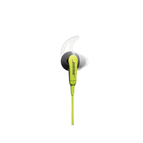 Bose 64388 SoundSport In-Ear Kopfhörer inkl.Stay-Hear (Größe S, M, L, 3-Paar), Reebok Armband, Verlängerung-Kabel grün