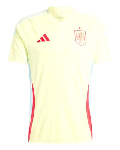adidas FEF A JSY Camiseta (Manga Corta), Amarillo, L Hombres