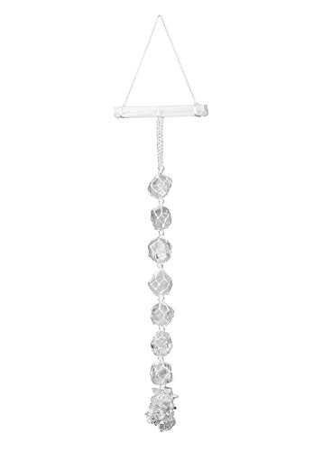 Top Plaza Chkara Gemstones Reiki Healing Crystals Hanging Ornament Home Indoor Decoration