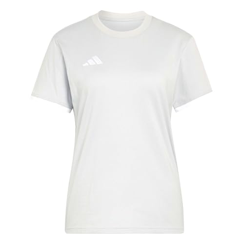 adidas Femme Entrada26 Shirt, Team Light Grey/White, L