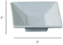 Mini Modern Porcelain Plate 3.15 inches 10 count box