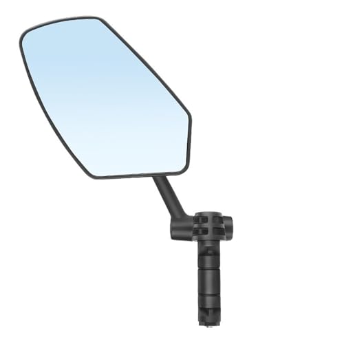 Espejo retrovisor para manillar con cristal reflectante de alta precisión para moto