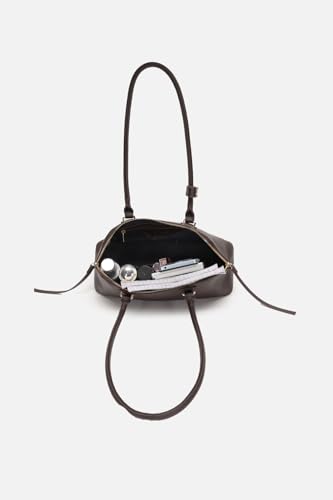 Image of Women Brown Textured Casual Handbag