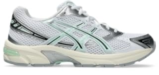ASICS Women's GEL-1130 SPORTSTYLE Shoes, 8.5, WHITE/MINT TINT - Main Image