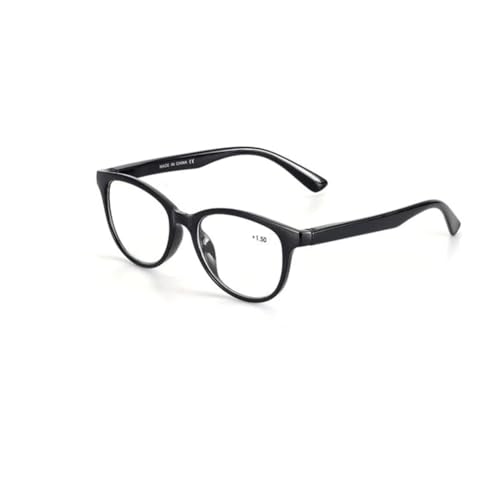 JIETIAN Gafas Inteligentes fotocromáticas para presbicia con Montura Retro Ultraligera y Lente HD para Lectura en Exteriores Estilo Ojo de Gato para Mujer+0,5 a +4,0,C1,+3.0