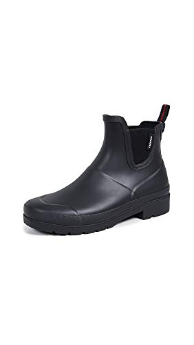 Tretorn Women's Lina Rain Boot, Black/Black, 9 M US