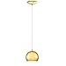 EGLO 1x35W Mini Pendant w/Gold Metal Shade