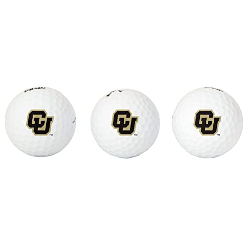 Desert Cactus University of Colorado Golf Balls 3 Pack Full Color Golf Ball (Design B)