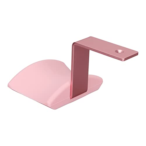 Yinhing Soporte de Metal para Auriculares en Forma de Z, Soporte Adhesivo para Mesa, para Auriculares para 202 II HD598 HD 650 HD700, Elegante Accesorio de Escritorio para una Experiencia Organizada