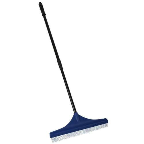 Image of Carpet Rake and Groomer 18 inches Wide with Telescoping Handle