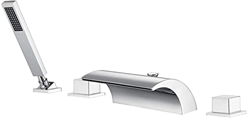 Roman Tub Faucet S2141Cw + Bathroom Faucet S1412Ch #TOP1