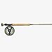 Redington Bass Fly Fishing Field Kit, 9' Medium-Fast Action Rod and Run Reel, Bass Fly Line, Carrying Case